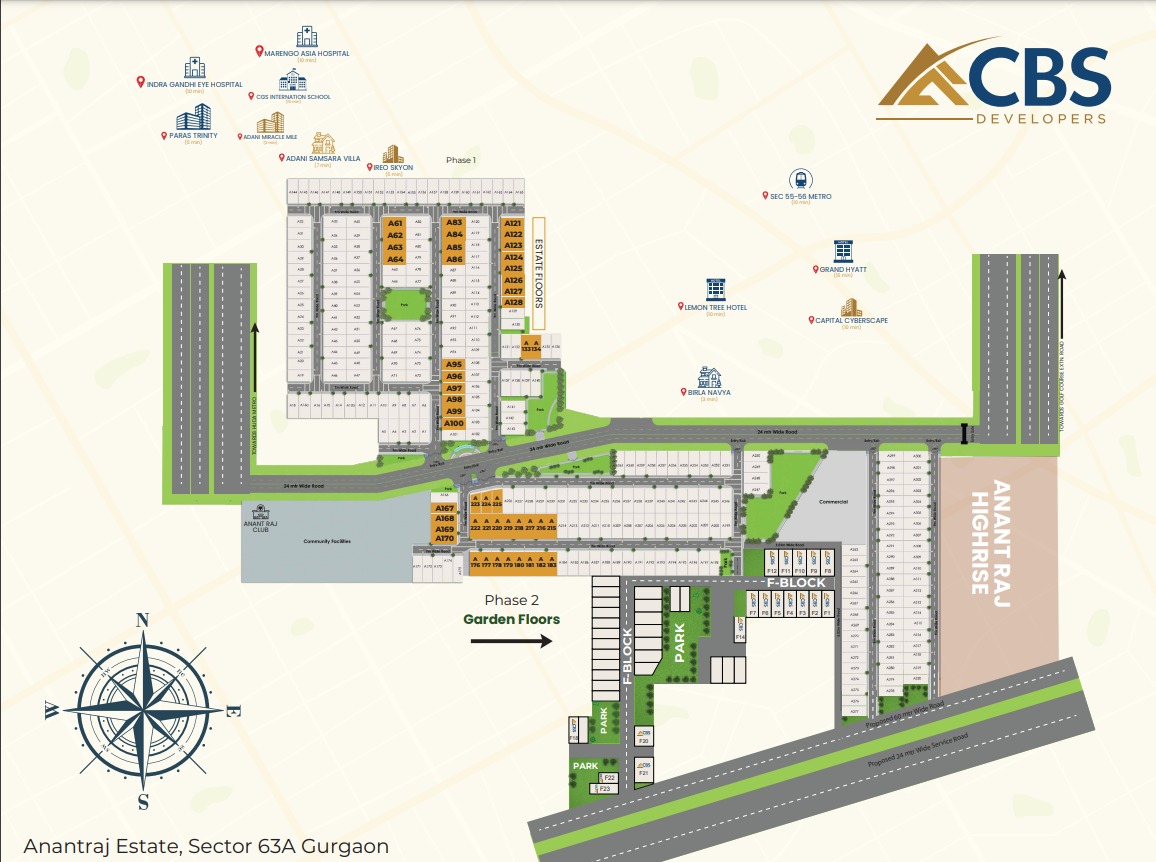 CBS Builder Floor Site Plan